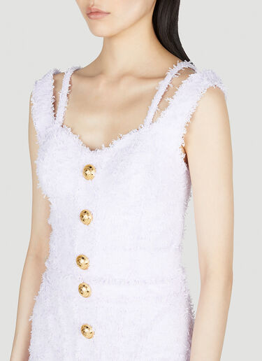 Balmain Tweed Top Purple bln0252002