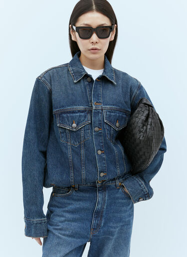 经典方形太阳镜 Bottega Veneta 经典方形太阳镜 黑色 bos0255003
