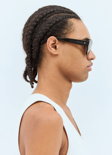 Soft Aviator Sunglasses Bottega Veneta Soft Aviator Sunglasses Black bos0358001