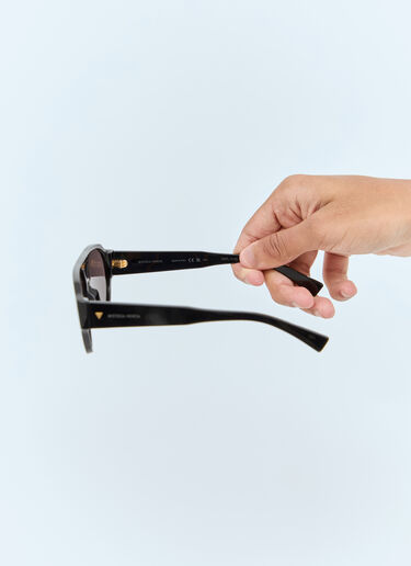 Bottega Veneta Soft Aviator Sunglasses Black bos0358001