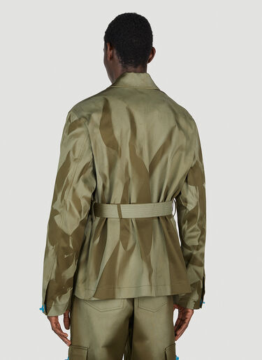 Botter 레이저 프린트 재킷 Khaki bot0152001