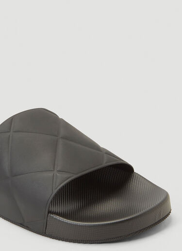 Slider Sandals Bottega Veneta Slider Sandals Grey bov0142048