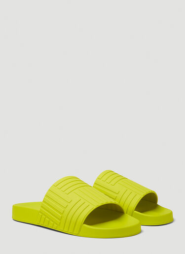 러버 카펫 슬라이드 Bottega Veneta 러버 카펫 슬라이드 옐로우 bov0148043