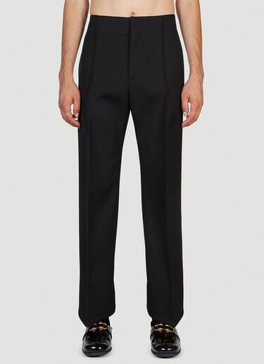 弧形裤脚长裤 Bottega Veneta 弧形裤脚长裤 黑色 bov0151004