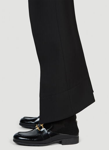 弧形裤脚长裤 Bottega Veneta 弧形裤脚长裤 黑色 bov0151004