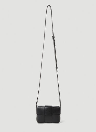 Candy Cassette Crossbody Bag Bottega Veneta Candy Cassette Crossbody Bag Black bov0153026