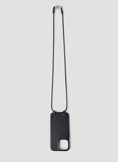 Iphone 14 Pro Max 皮革手机包 Bottega Veneta Iphone 14 Pro Max 皮革手机包 黑 bov0153054