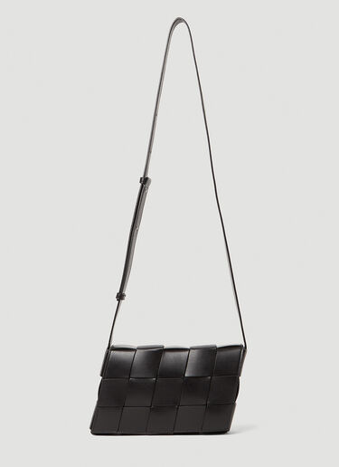 스피드 카세트 미디엄 크로스바디 백 Bottega Veneta 스피드 카세트 미디엄 크로스바디 백 블랙 bov0154020