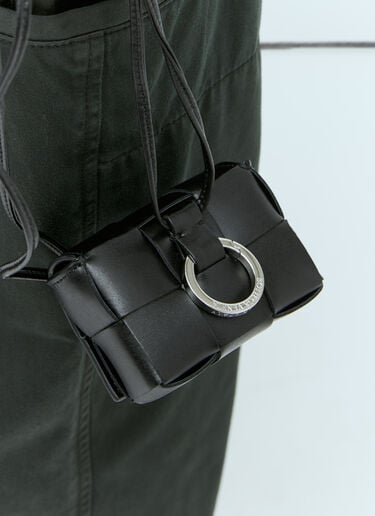 Bottega Veneta 카세트 AirPods 케이스 블랙 bov0154026