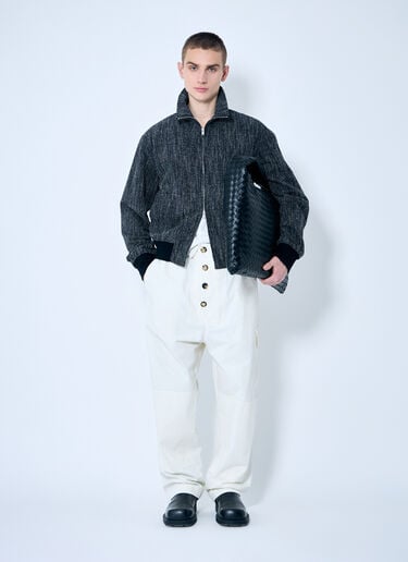 Light Cotton Twill Pants Bottega Veneta Light Cotton Twill Pants White bov0159001