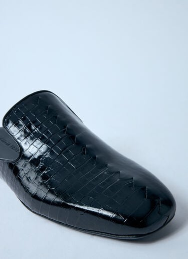ローマ レザーミュール Bottega Veneta ローマ レザーミュール ブラック bov0159015