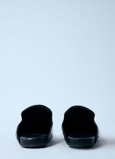 ローマ レザーミュール Bottega Veneta ローマ レザーミュール ブラック bov0159015