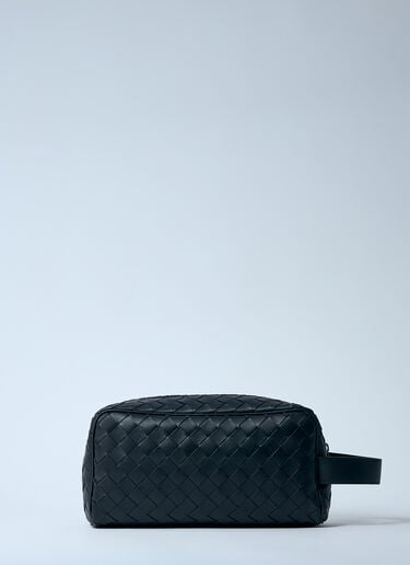 Bottega Veneta Intrecciato Travel Pouch Black bov0159031