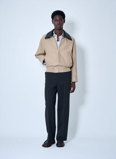 棉质斜纹布短夹克 Bottega Veneta 棉质斜纹布短夹克 米色 bov0160001