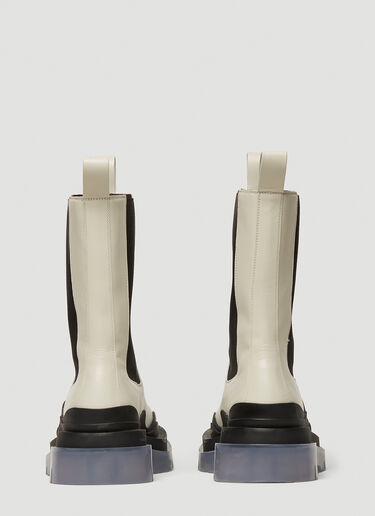 Bottega Veneta BV Tire Boots White bov0241030