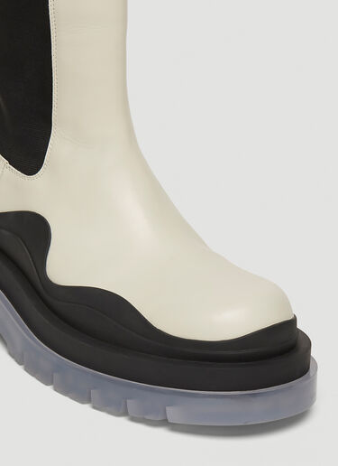 Bottega Veneta BV Tire Boots White bov0241030