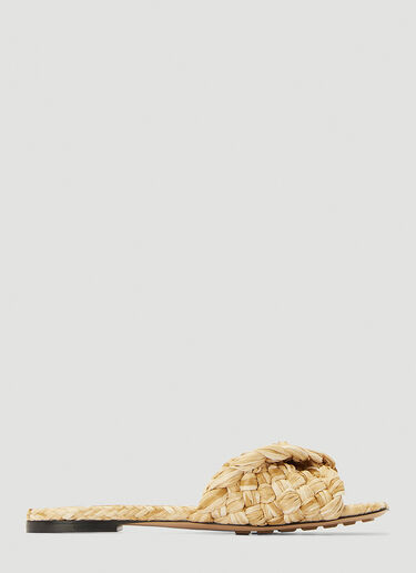 Stretch Intrecciato Raffia Slides Bottega Veneta Stretch Intrecciato Raffia Slides Beige bov0243029