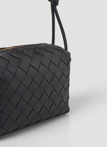 Bottega Veneta [루프 인트레치아토] 숄더 백 블랙 bov0245077