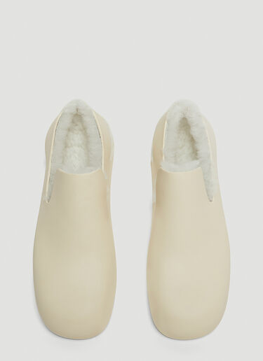 Puddle 羊毛皮凉鞋 Bottega Veneta Puddle 羊毛皮凉鞋 白色 bov0246053