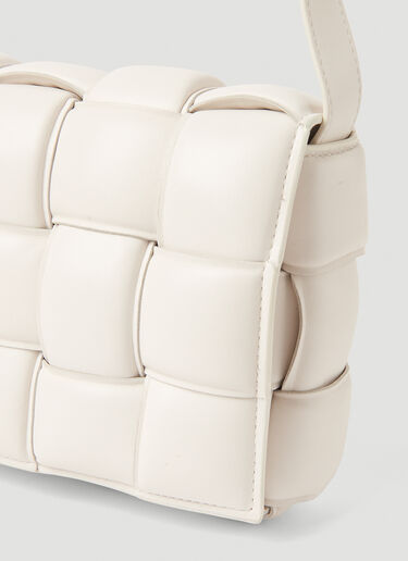 Bottega Veneta Padded Cassette Shoulder Bag White bov0247169