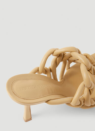 Stretch 高跟穆勒鞋 Bottega Veneta Stretch 高跟穆勒鞋 米色 bov0251070