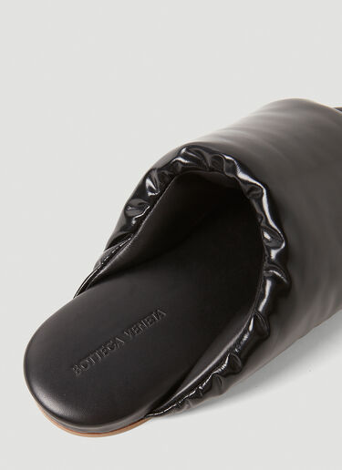 플랫 패디드 샌들 Bottega Veneta 플랫 패디드 샌들 블랙 bov0251087