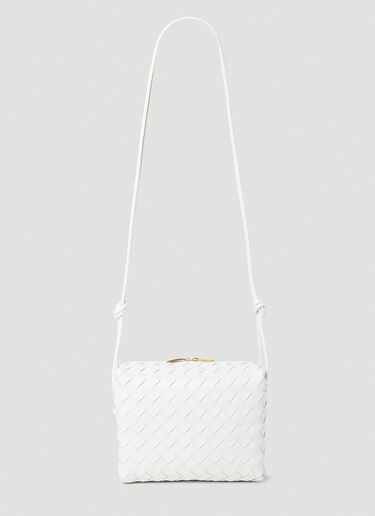 Small Loop Shoulder Bag Bottega Veneta Small Loop Shoulder Bag White bov0253028
