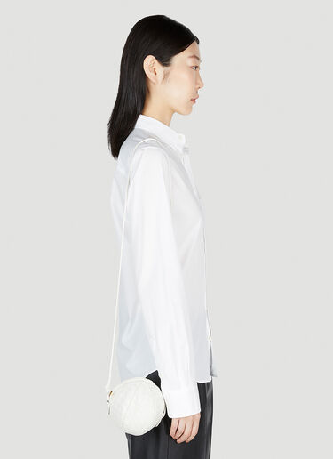 Round Shoulder Bag Bottega Veneta Round Shoulder Bag White bov0253035