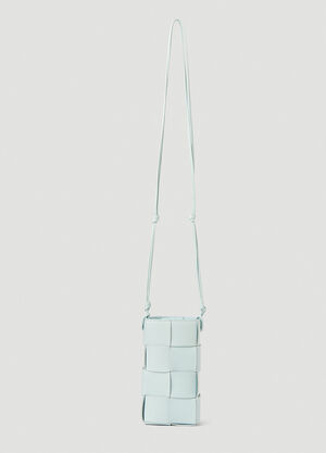 Bottega Veneta 카세트 폰 홀더 라이트 블루 bov0253043