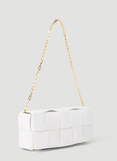 Baguette Pochette Shoulder Bag Bottega Veneta Baguette Pochette Shoulder Bag Cream bov0253046