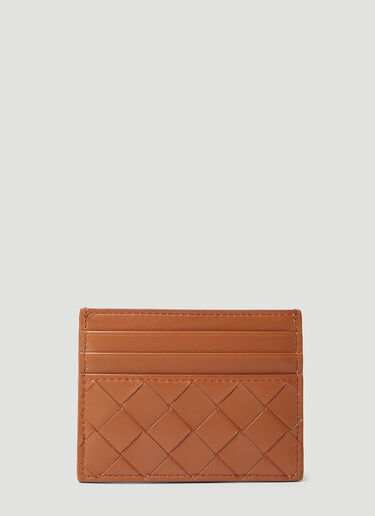 Bottega Veneta 인트레치아토 카드홀더 브라운 bov0253048