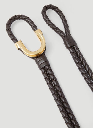 Intrecciato 腰带 Bottega Veneta Intrecciato 腰带 棕色 bov0253059