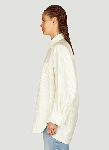 클래식 스트라이프 셔츠 Bottega Veneta 클래식 스트라이프 셔츠 옐로우 bov0253069