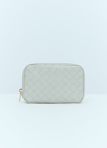 小号 Intrecciato 拉链小袋 Bottega Veneta 小号 Intrecciato 拉链小袋 灰色 bov0254019