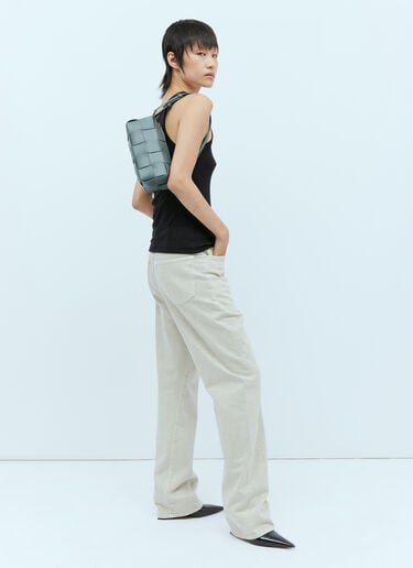 Small Brick Cassette Shoulder Bag Bottega Veneta Small Brick Cassette Shoulder Bag Grey bov0254035