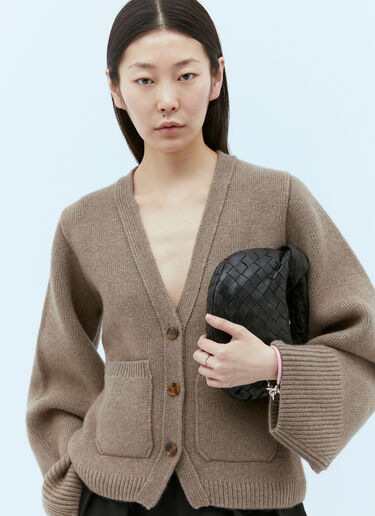 Bottega Veneta 사르딘 반지 실버 bov0255043