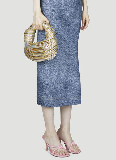 Bottega Veneta 迷你 Jodie 手提包 金色 bov0255063