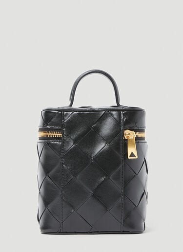 Intrecciato Vanity Case Bottega Veneta Intrecciato Vanity Case Black bov0255092