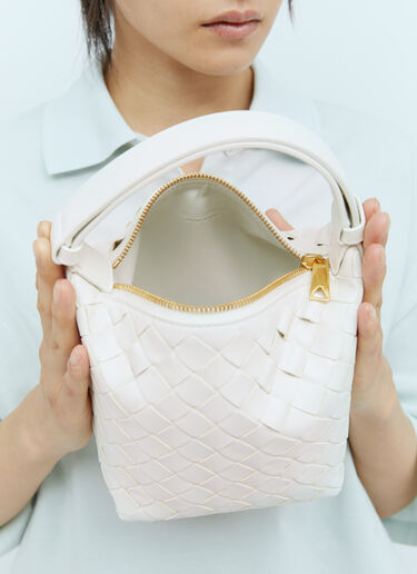 Bottega Veneta Intrecciato 皮革手提包 白色 bov0255103