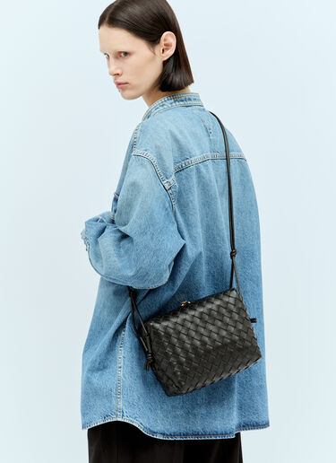Bottega Veneta 스몰 루프 카메라 백 블랙 bov0257042