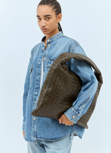 大号 Hop 单肩包 Bottega Veneta 大号 Hop 单肩包 绿 bov0257048