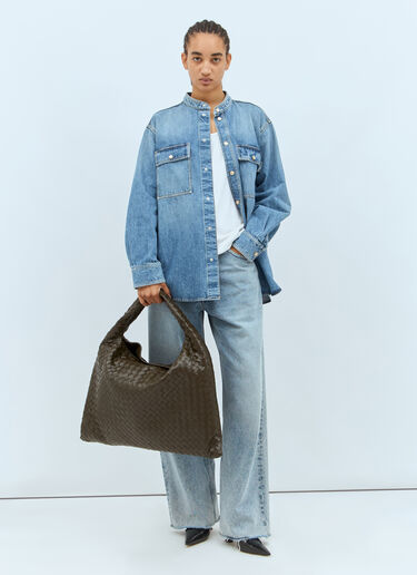 Bottega Veneta 大号 Hop 单肩包 绿 bov0257048