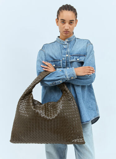 大号 Hop 单肩包 Bottega Veneta 大号 Hop 单肩包 绿 bov0257048