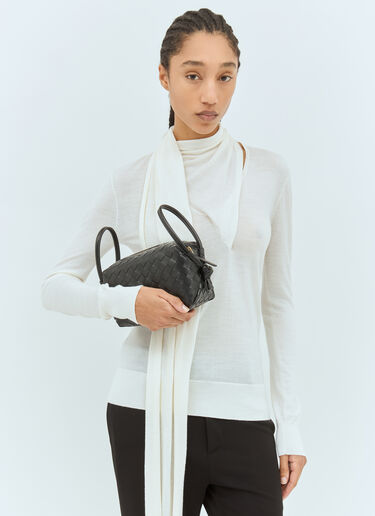 스몰 루프 크로스바디 백 Bottega Veneta 스몰 루프 크로스바디 백 블랙 bov0257064