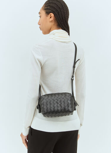 스몰 루프 크로스바디 백 Bottega Veneta 스몰 루프 크로스바디 백 블랙 bov0257064