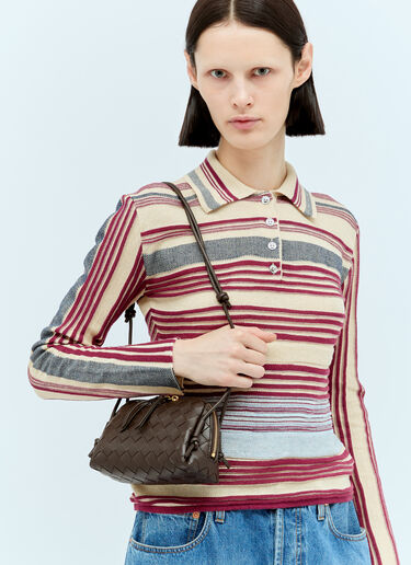 Intrecciato 宴会手袋 Bottega Veneta Intrecciato 宴会手袋 棕色 bov0257078