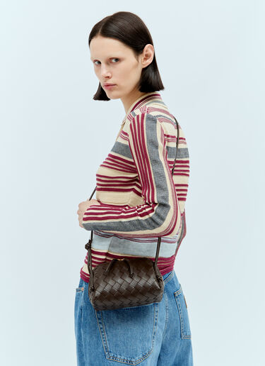 Intrecciato 宴会手袋 Bottega Veneta Intrecciato 宴会手袋 棕色 bov0257078