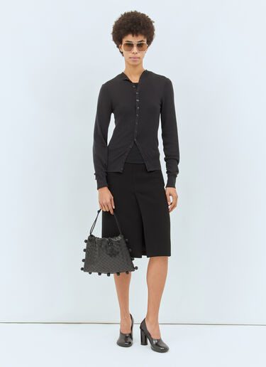 Bottega Veneta Intrecciato 手袋 黑色 bov0258017