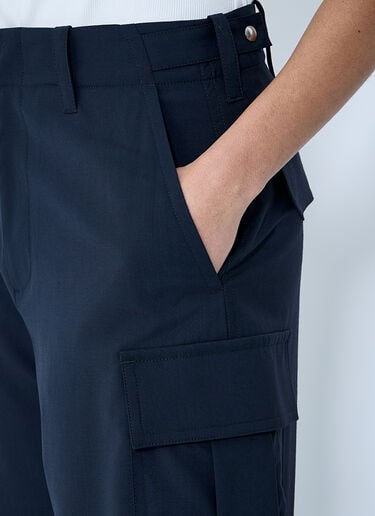 Fine Wool Pants Bottega Veneta Fine Wool Pants Blue bov0259008