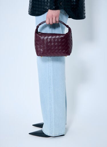 Mini Wallace Shoulder Bag Bottega Veneta Mini Wallace Shoulder Bag Burgundy bov0259023